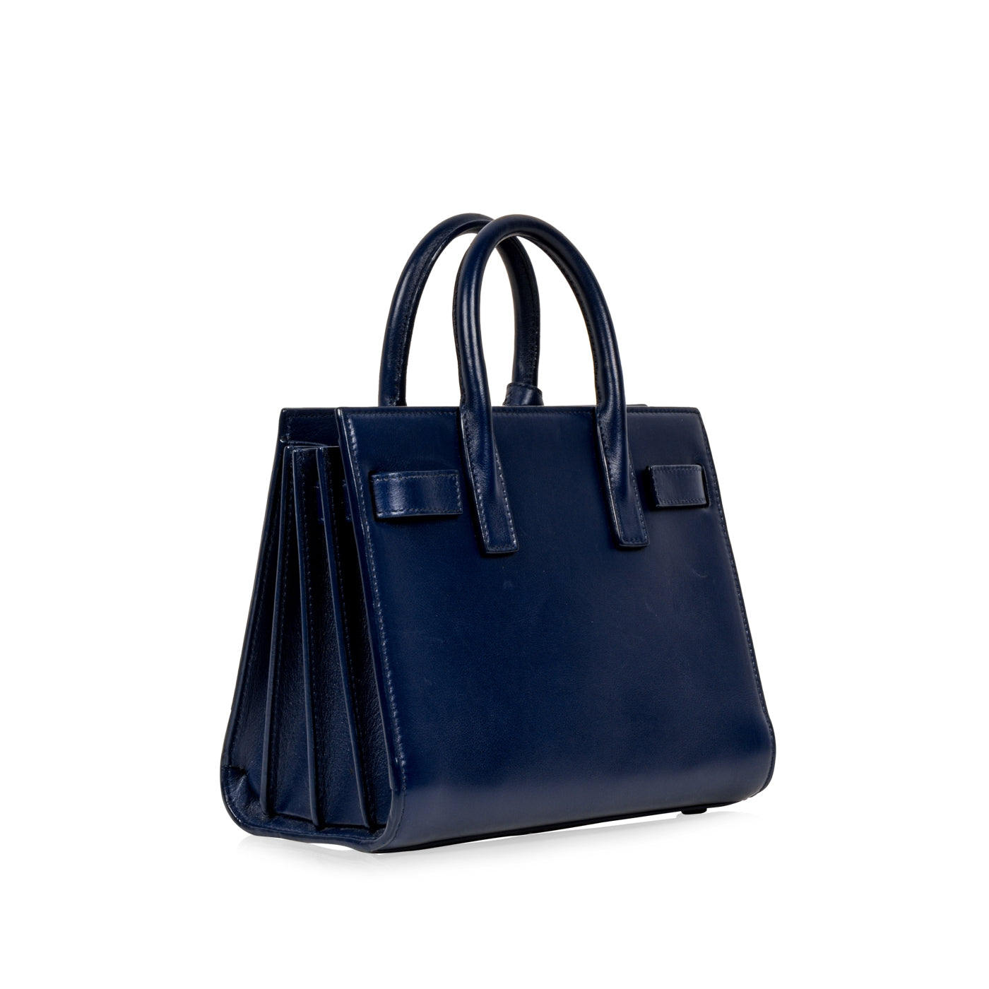 YSL Saint Laurent Nano Sac De Jour Shoulder Bag Blue