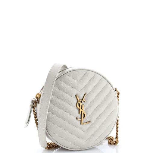 YSL Saint Laurent Round Camera Handbag Travel Bag