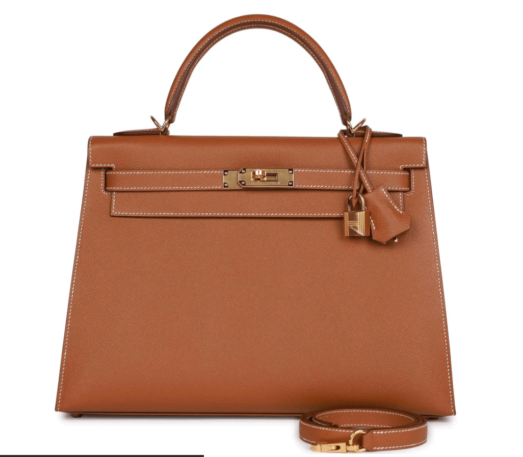 Hermes Kelly Sellier Epsom Hardware Handbag Gold Travel Bag Payment 2