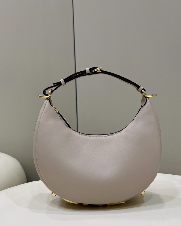 Fi Figraphy Shoulder Bag For Woman Beige Small