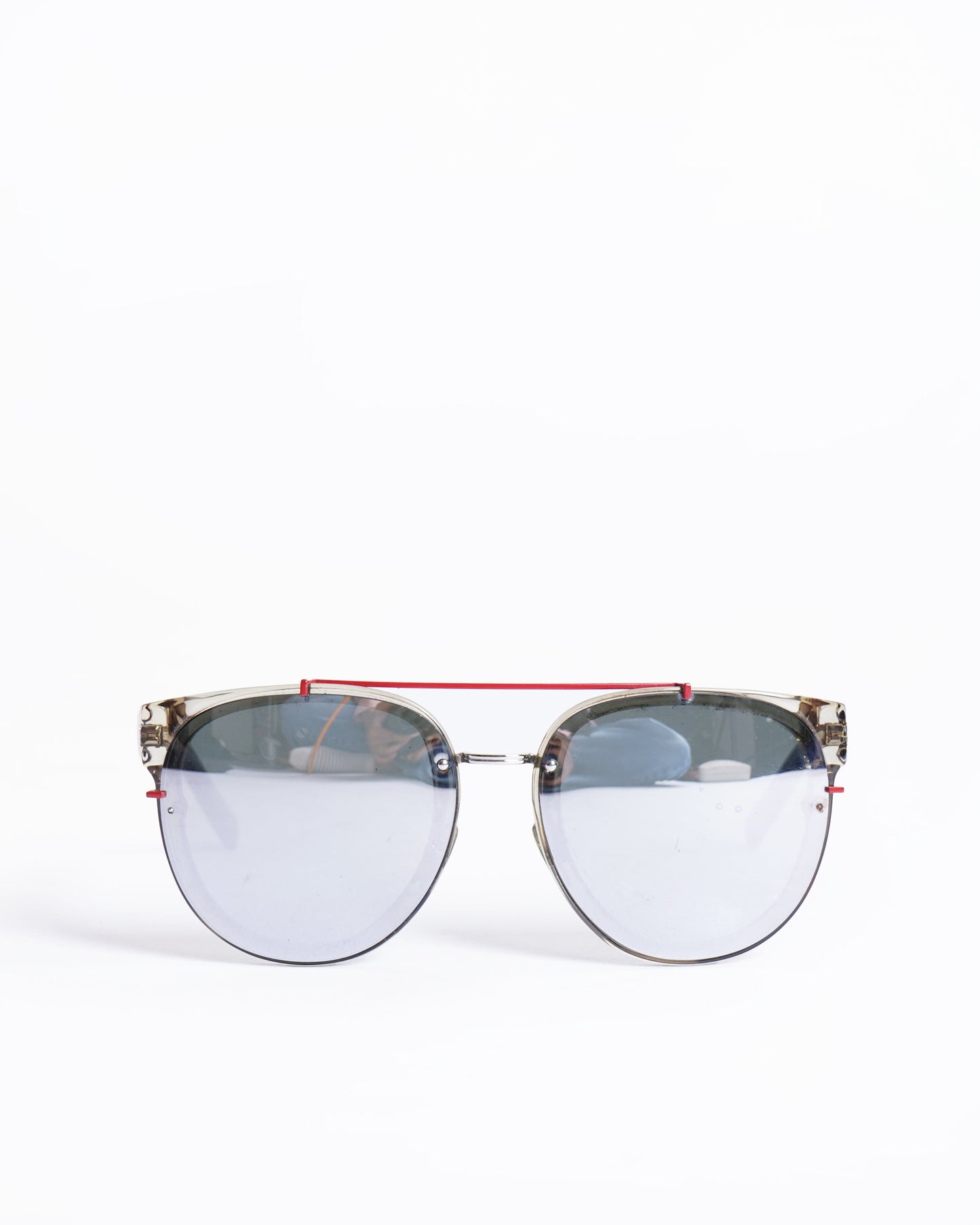 Dior Handbag Christian and frame sunglasses Black Red