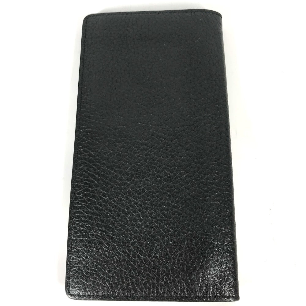 Louis Vuitton Long Purse M58192 Taurillon Clemence Leather Black Wallet Case