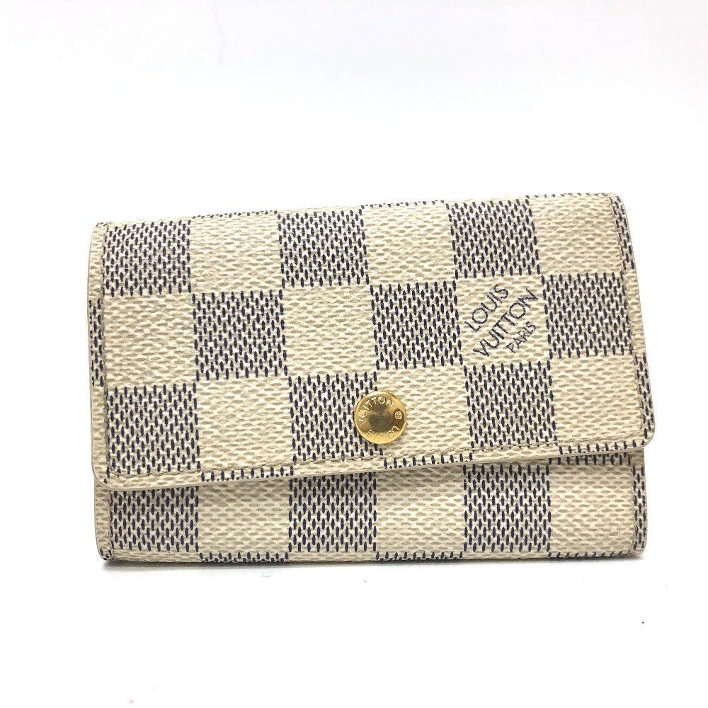 Louis Vuitton Key holder N61745 Damier Canvas White Key Chain