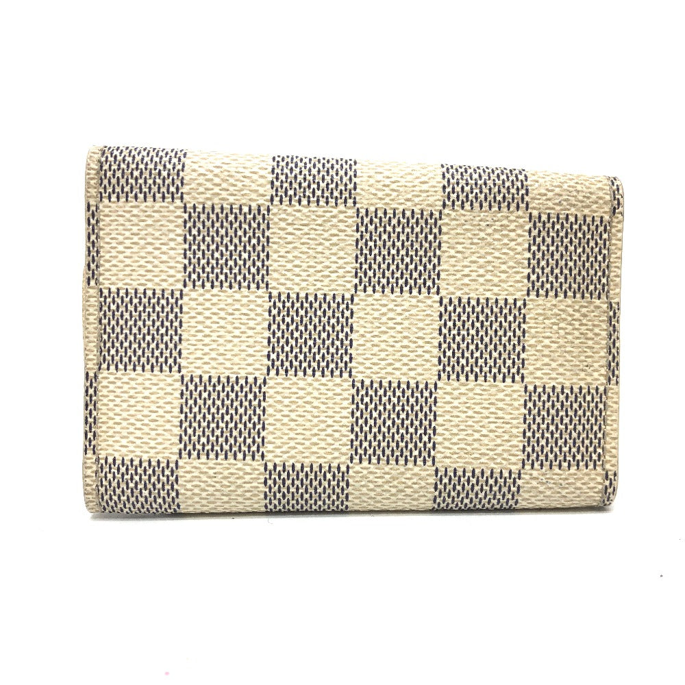 Louis Vuitton Key holder N61745 Damier Canvas White Key Chain