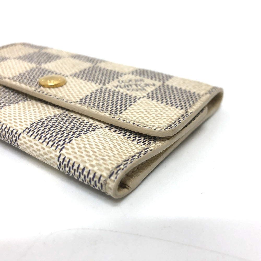 Louis Vuitton Key holder N61745 Damier Canvas White Key Chain