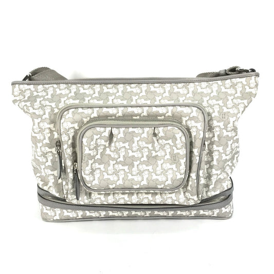 Shoulder Bag Pvc Gray Ai Tominaga Collaboration Leather