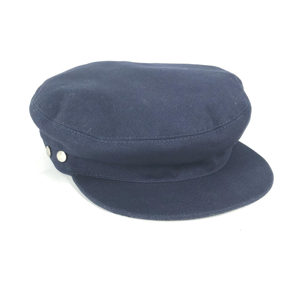 Casquette Cotton Navy Kabul Serie Button Newsboy Travel Bag
