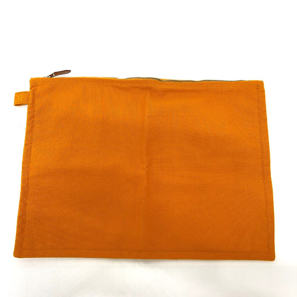 Pouch Orange Women Handbag Canvas Logo Travel Bag