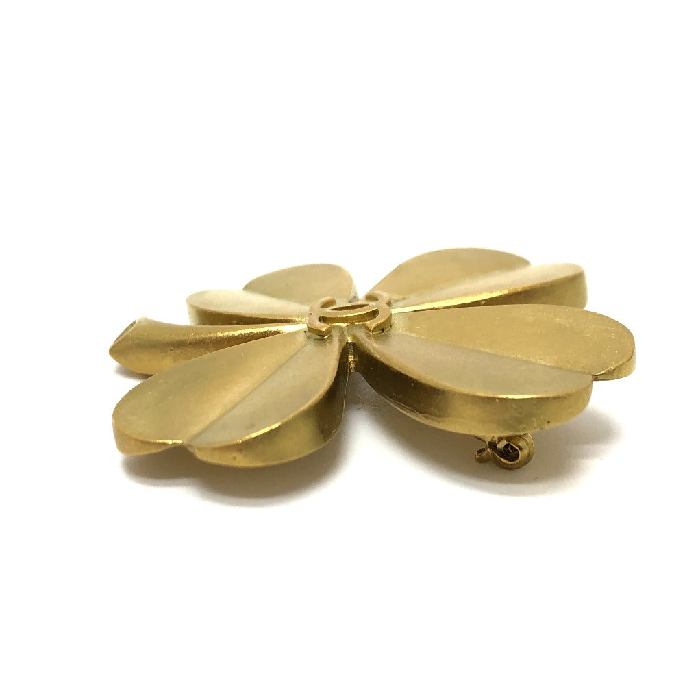 Chanel Brooch Gold Handbag T 33