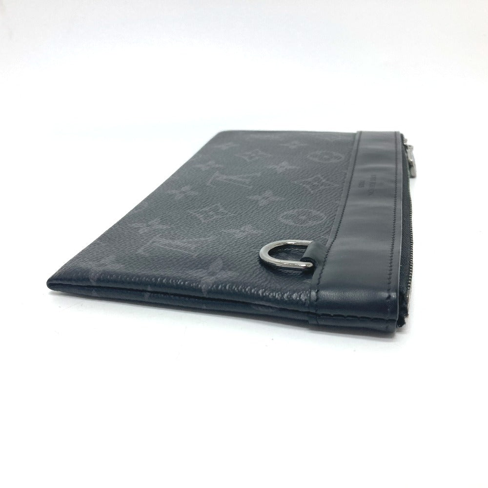 Louis Vuitton Pouch M44323 Eclipse Pochette Discovery Monogram Canvas Black Clutch Bag