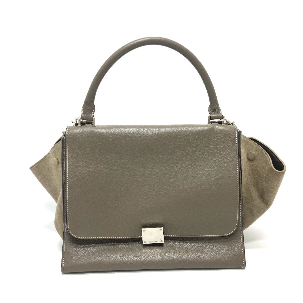 Trapeze Women Leather Brown Travel Bag