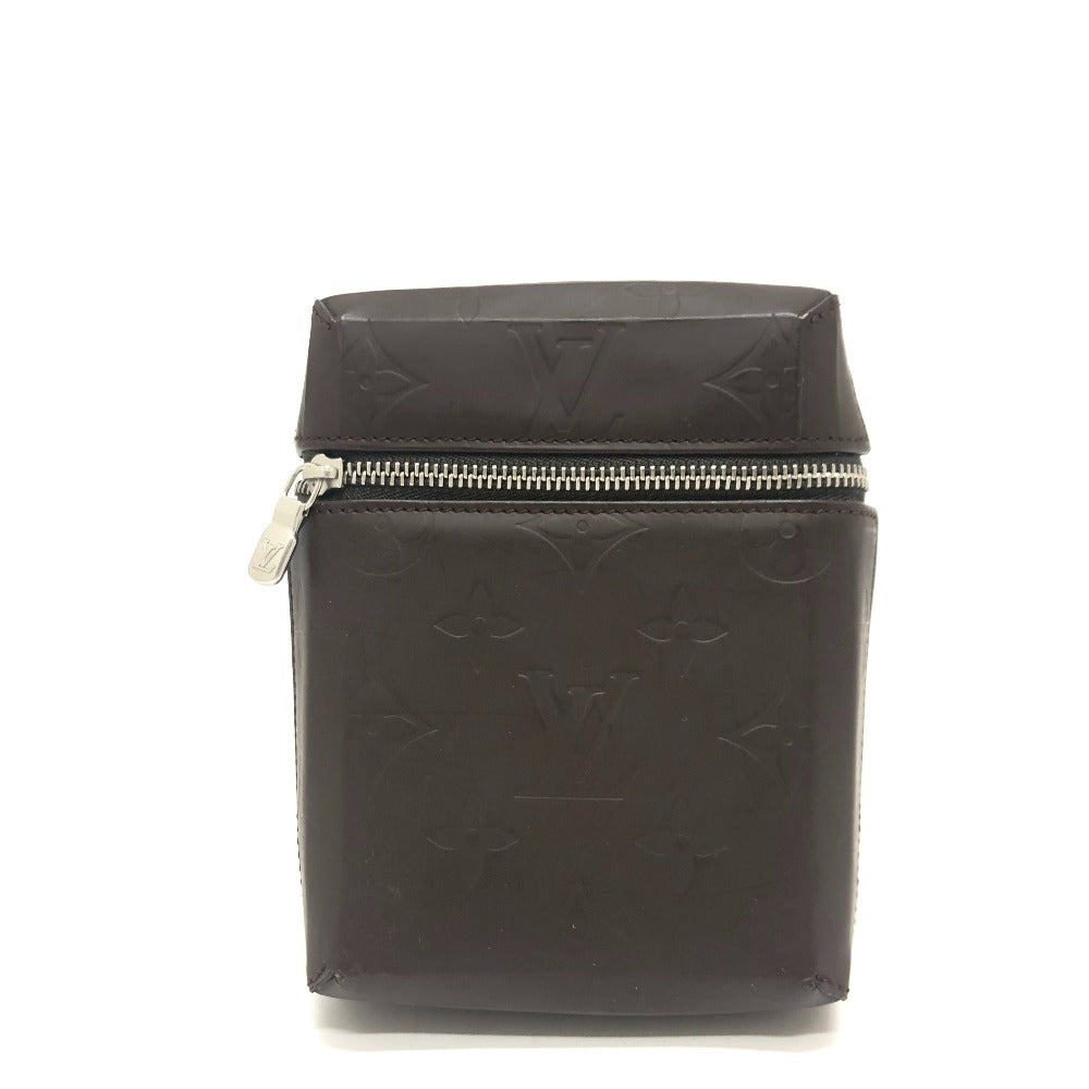 Louis Vuitton Pouch Ｍ46550 grass Lace Ray Monogram Leather Brown Handbag