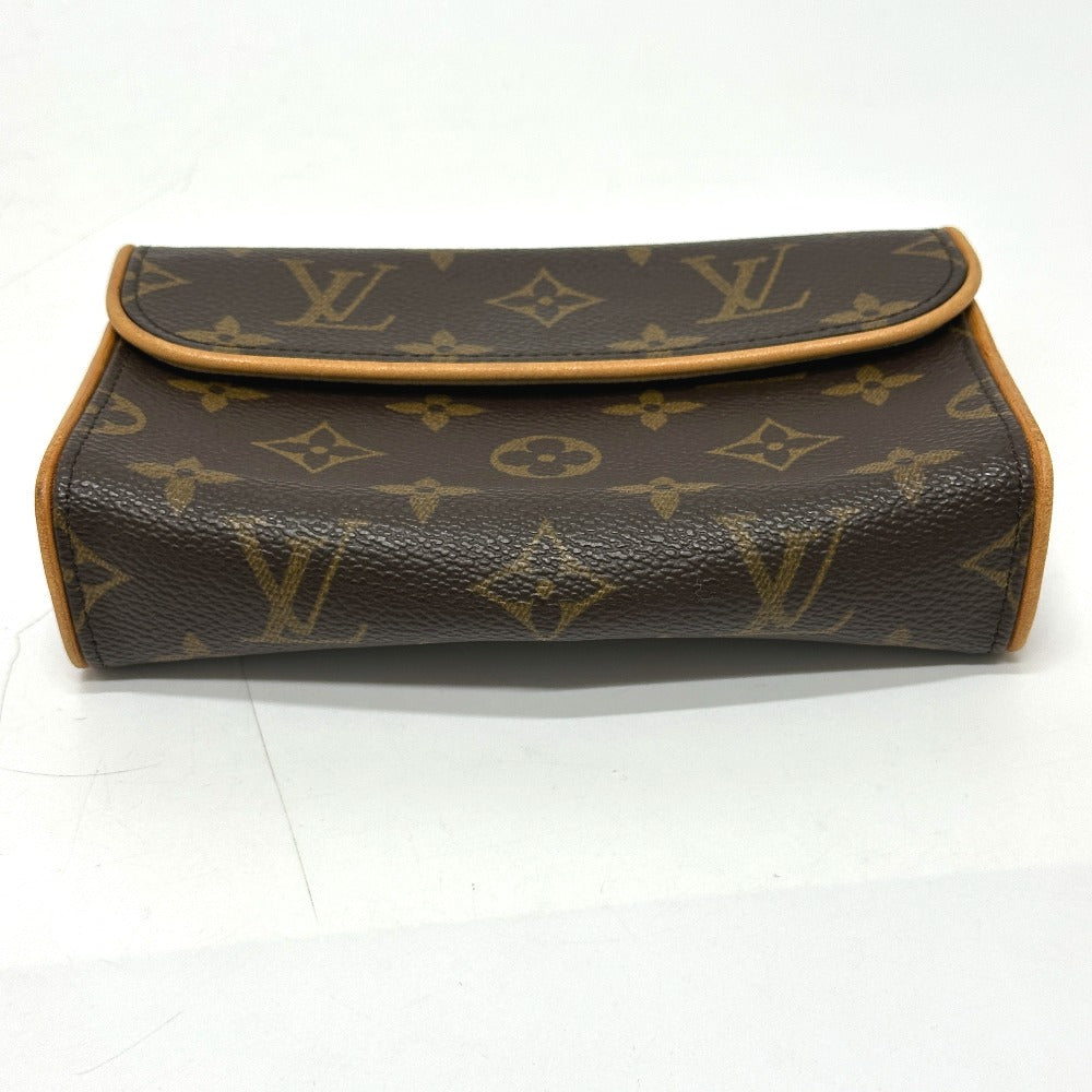 Louis Vuitton Pouch M51855 Pochette Florentine Monogram Canvas Brown Clutch Bag