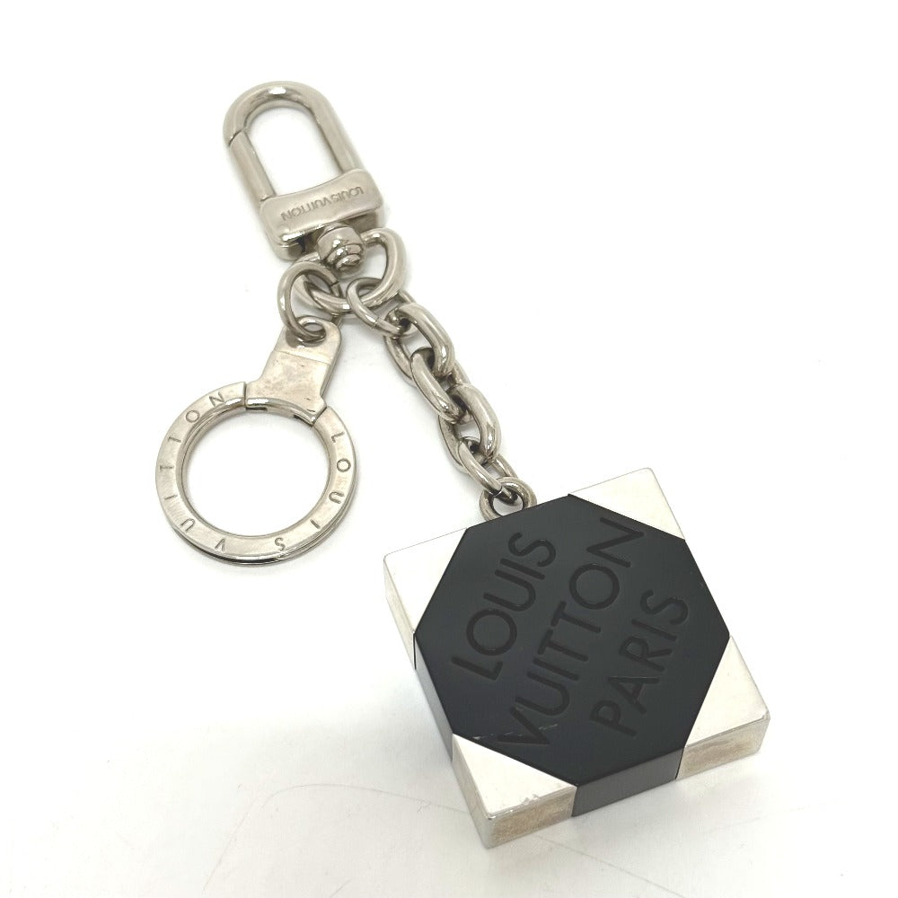Louis Vuitton charm M66356 plastic Porte Cle Black Handbag