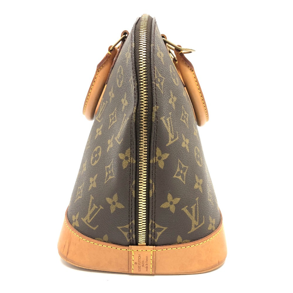 Louis Vuitton M51130 Alma PM Monogram Canvas Brown Handbag