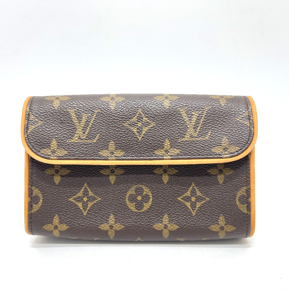 Louis Vuitton Pouch M51855 Pochette Florentine Monogram Canvas Brown Clutch Bag T 16
