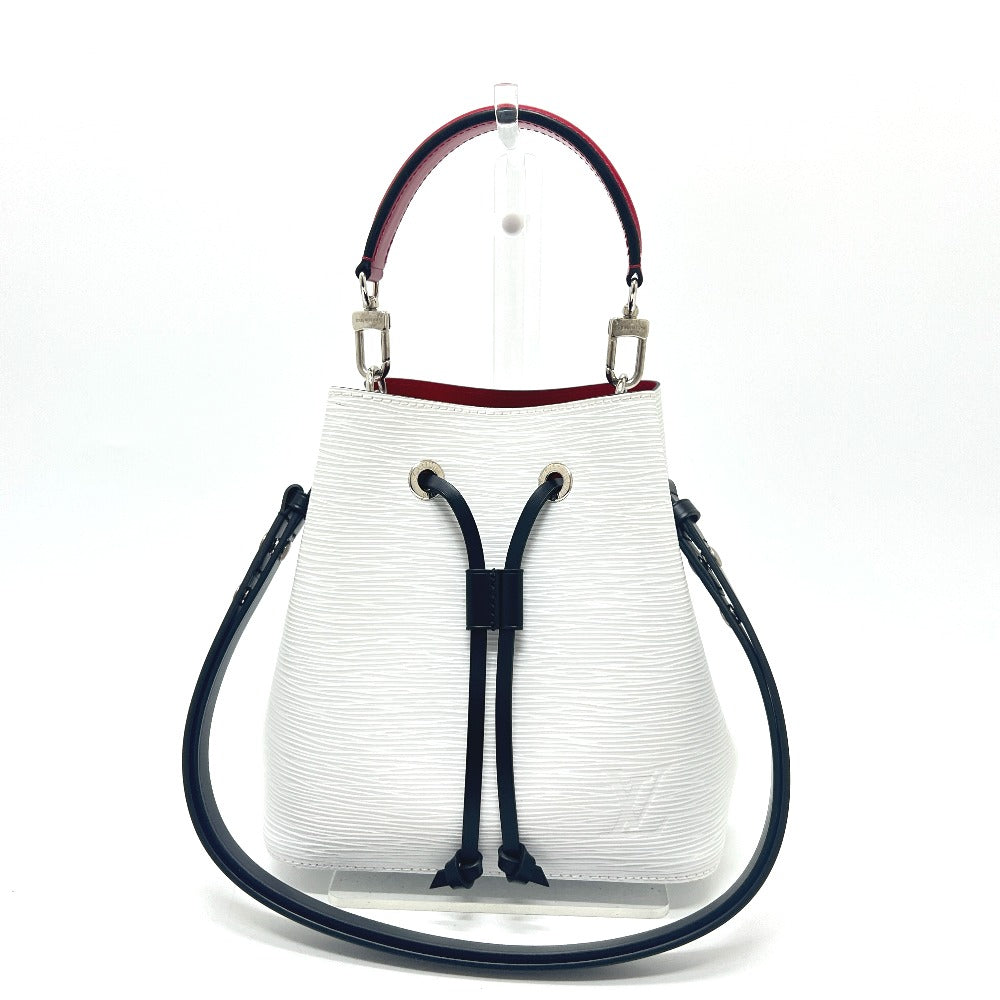 Louis Vuitton M55556 Epi x NeoNoe Leather Black White Red Shoulder Bag