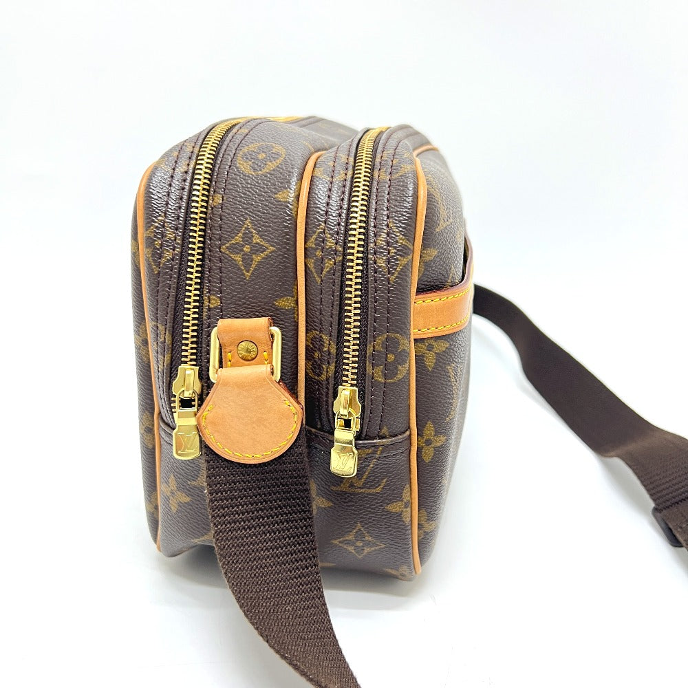 Louis Vuitton M45254 Reporter PM Monogram Canvas Brown Shoulder Bag T 1