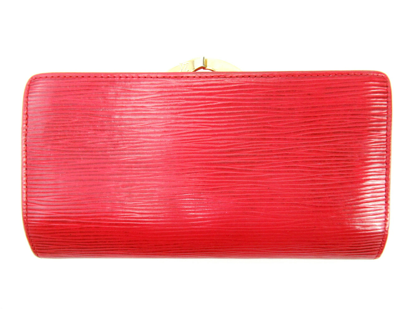 Louis Vuitton Bifold M63257 Continental Viennoiserie Red Wallet Case