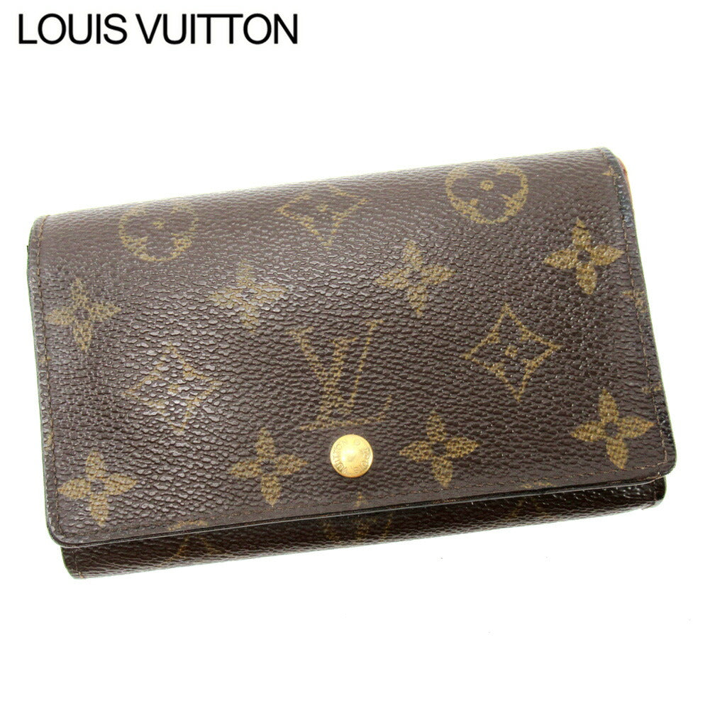 Louis Vuitton Long Purse M61730 Portonebi Tresol Brown Wallet Case