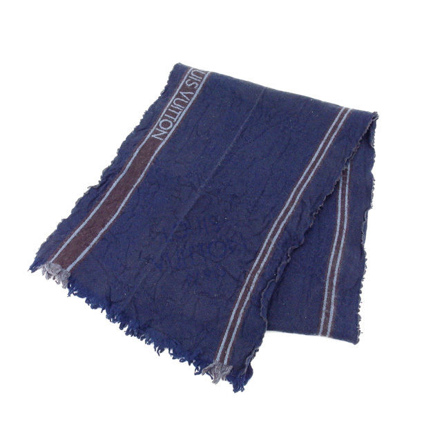Louis Vuitton Scarf Brown Navy