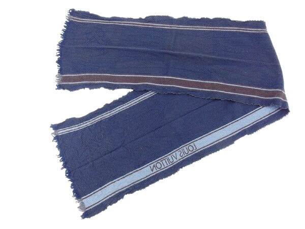 Louis Vuitton Scarf Brown Navy