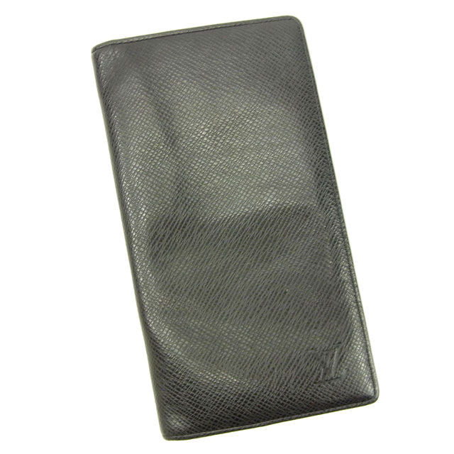Louis Vuitton Long Purse M30392 Porte Valeurs Black Wallet Case