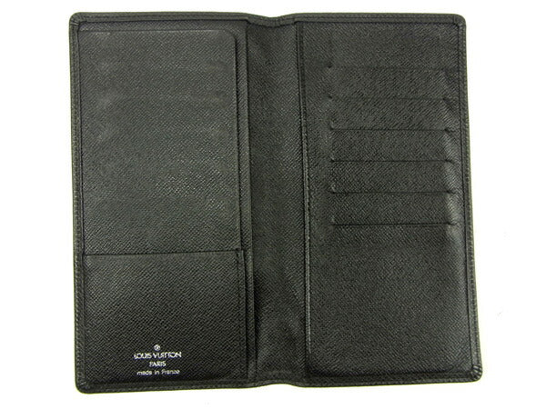 Louis Vuitton Long Purse M30392 Porte Valeurs Black Wallet Case