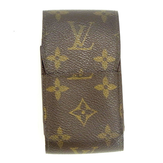 Louis Vuitton Cigarette M63024 Etui cigarette Brown Handbag T11483
