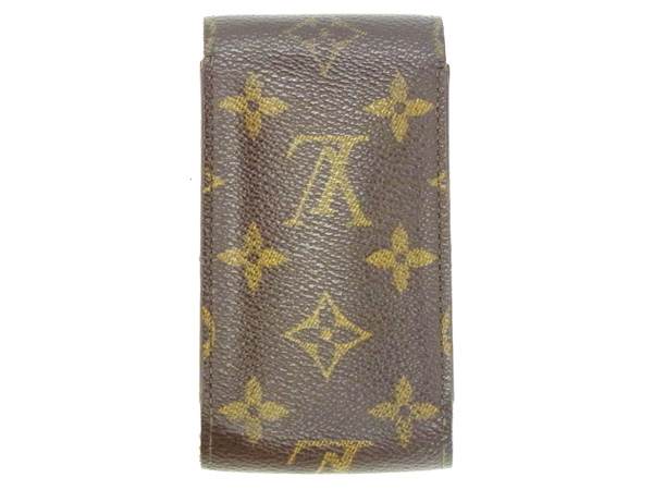 Louis Vuitton Cigarette M63024 Etui cigarette Brown Handbag T11483