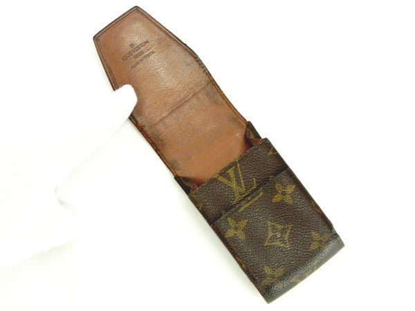 Louis Vuitton Cigarette M63024 Etui cigarette Brown Handbag T11483