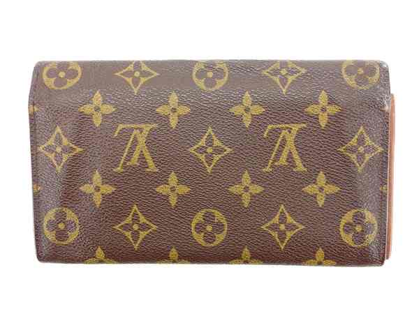 Louis Vuitton Long Purse M61726 Former Portefeuille Brown Wallet Case