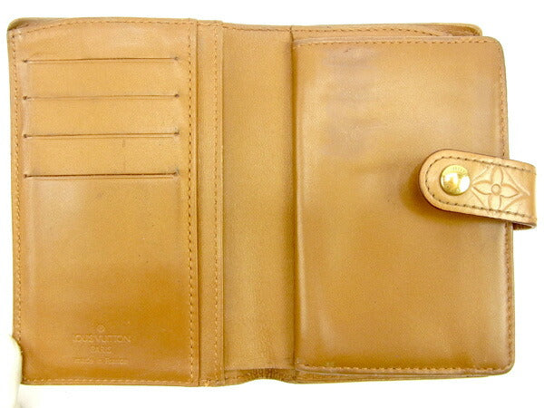 Louis Vuitton Bifold M91209 Portonevie Vienova Brown Wallet Case