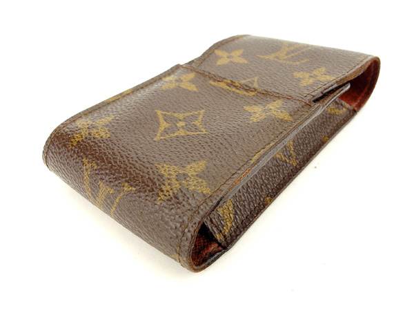 Louis Vuitton Cigarette M63024 Etui cigarette Brown Handbag T12133