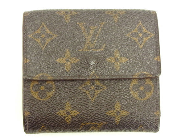 Louis Vuitton Bifold M61652 Porte Monnaie Billets Brown Wallet Case T12421