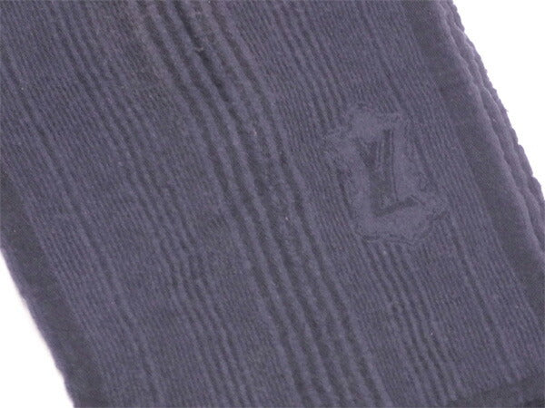 Louis Vuitton Scarf Black Gray T12653