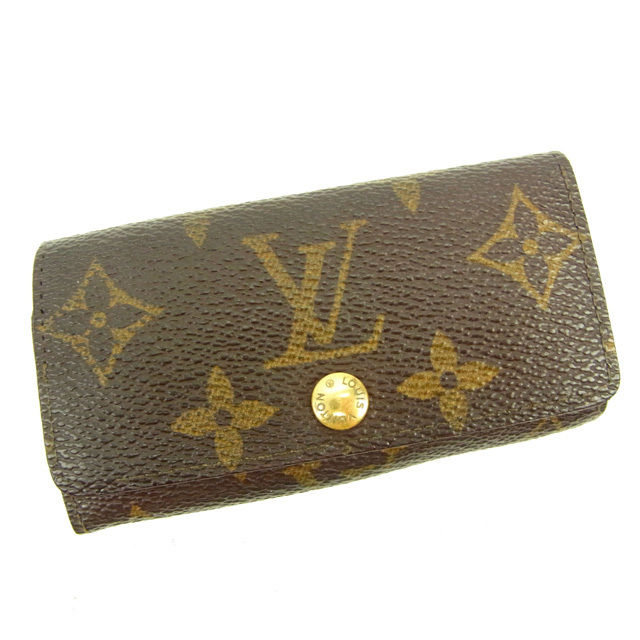 Louis Vuitton Key holder M62631 Multicles4 Brown Key Chain T13065