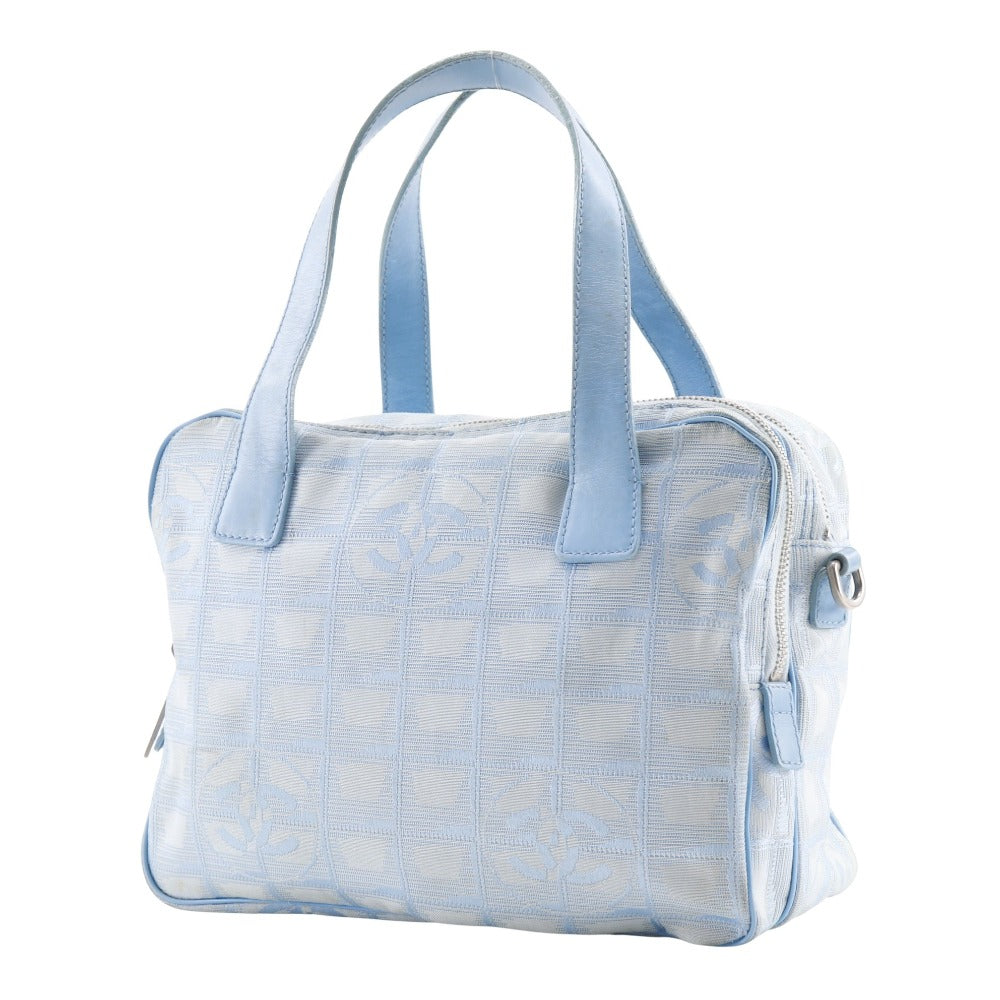 Chanel Nylon light New line Blue Canvas Travel Bag