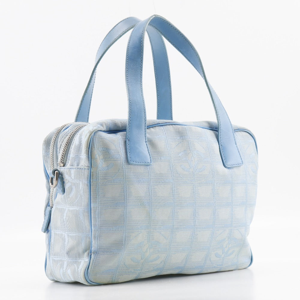 Chanel Nylon light New line Blue Canvas Travel Bag