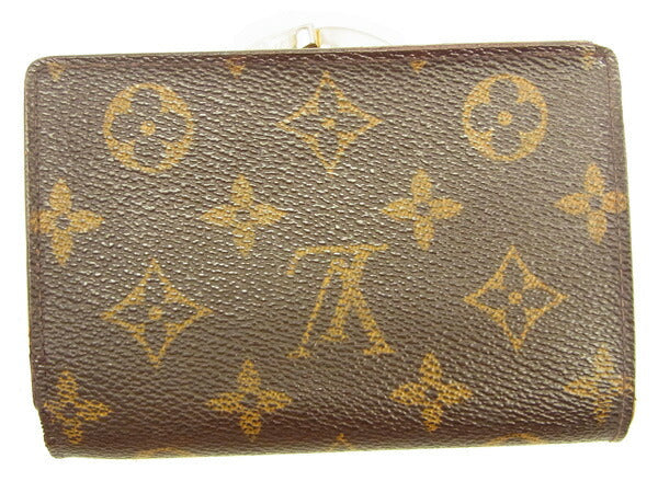 Louis Vuitton Bifold M61663 Portonevie Vienova Brown Wallet Case T13360