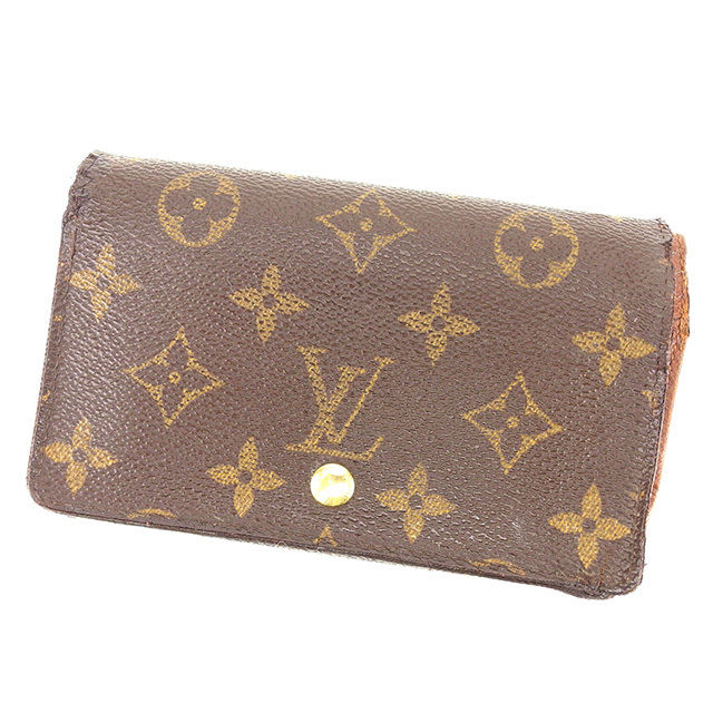 Louis Vuitton Long Purse M61730 Portonebi Tresol Brown Wallet Case T13578
