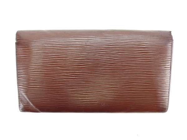 Louis Vuitton Long Purse M6359D Pochette Porte Brown Wallet Case