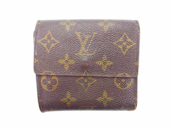 Louis Vuitton Bifold M61652 Porte Monnaie Billets Brown Wallet Case T14083