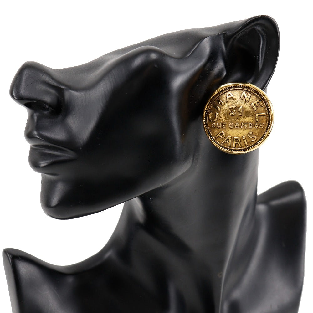 CHANEL Earring Plated Gold gold 31 RUE CAMBON Women  