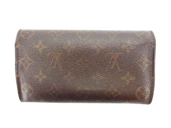 Louis Vuitton Long Purse M61725 Pochette Porto Brown Wallet Case T14206