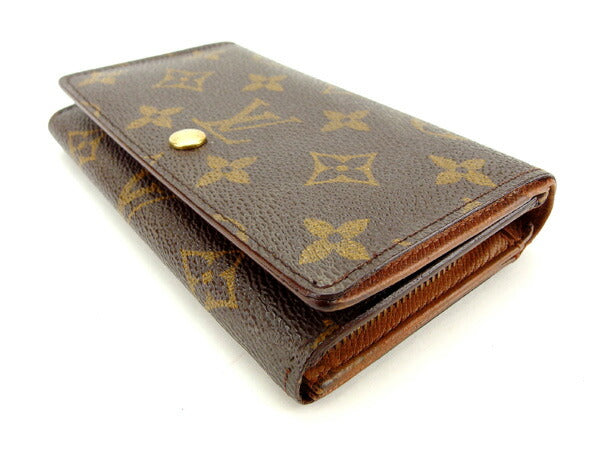 Louis Vuitton Long Purse M61730 Portonebi Tresol Brown Wallet Case T14713