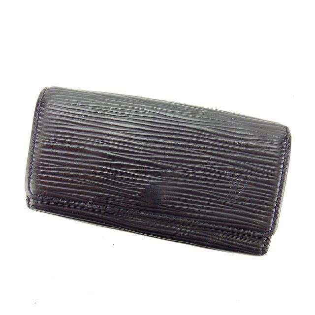 Louis Vuitton Key holder M63822 Multicles4 Black Key Chain T15165