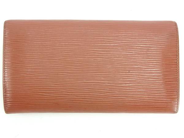 Louis Vuitton Long Purse M63573 Pochette Porto Brown Wallet Case