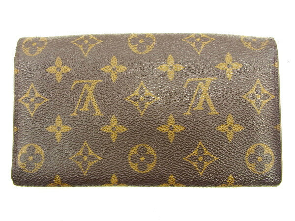 Louis Vuitton Long Purse M61725 Pochette Porto Brown Wallet Case T15812