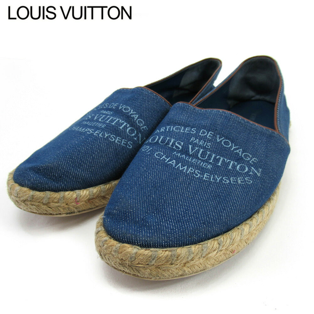 Louis Vuitton Slip-on #37 Half 37 1 Blue Handbag